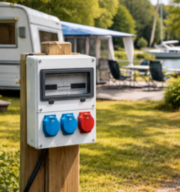 Elektra voor op camping en jachthaven - BijNick Elektra B.V.
